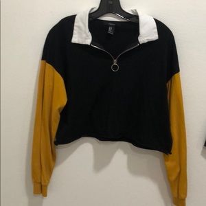 Forever 21 cropped long sleeve